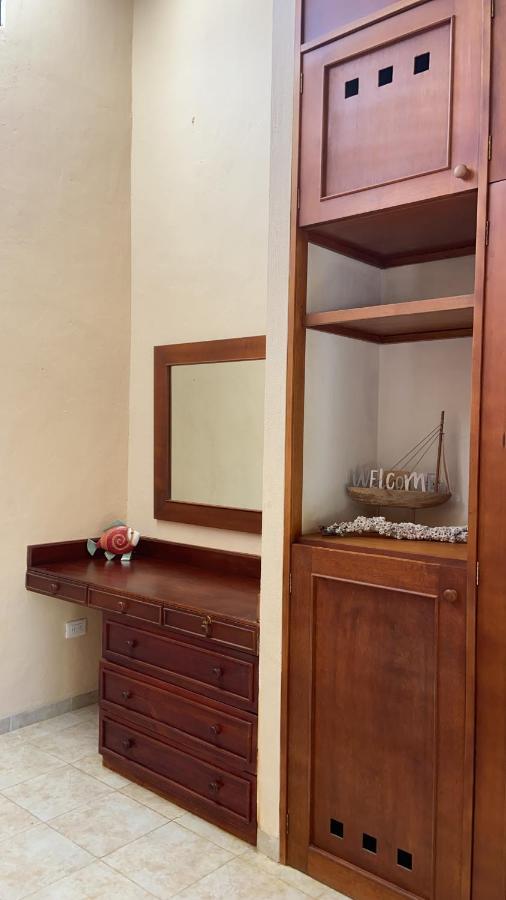 Apartment Beachfront With Swimming Pool. One Bedroom Celestun